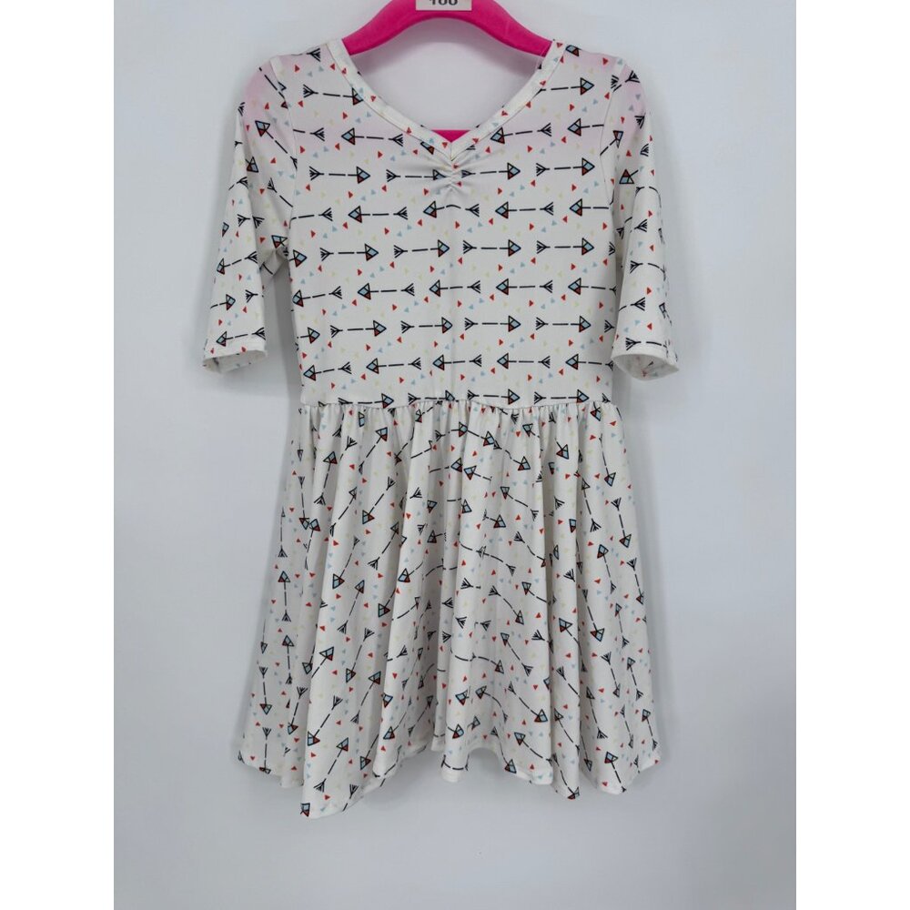 Dotdotsmile Girls Dress Size 3/4 Arrow Print NWOT
